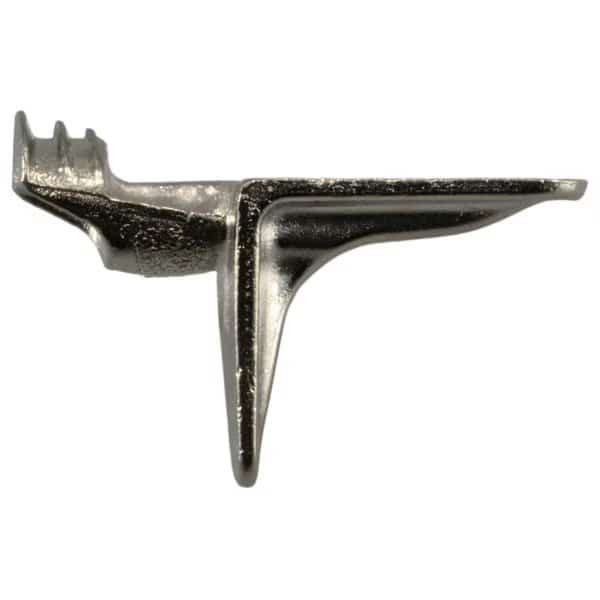5mm Nickel Angle Locking Shelf Support 8PK