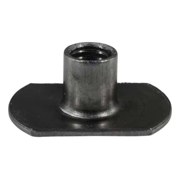 Tab Weld Nut, #10-32, Steel, 9/32" Lg, 15 PK