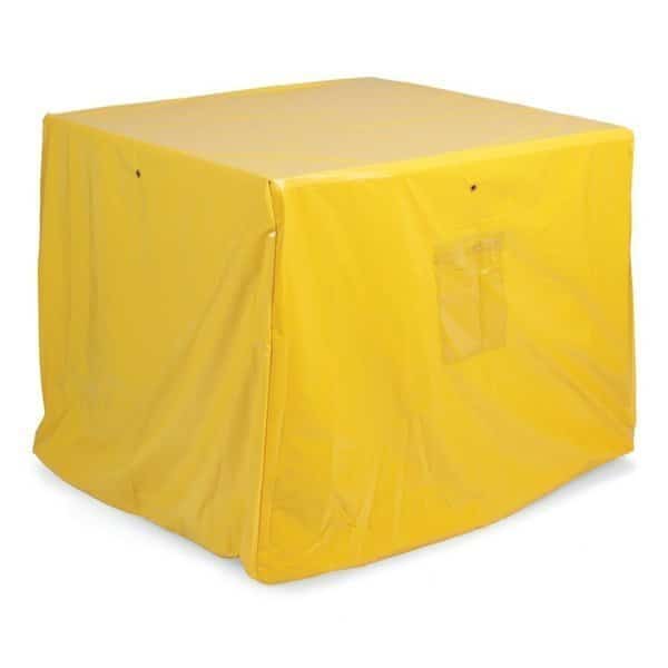 57" L x 57" W x 40" H Tarp, Yellow