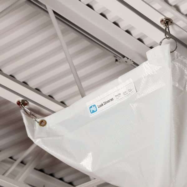 PIG Quick Response Roof Leak Diverter Tarp Kit With Magnets 30" L x 30" W