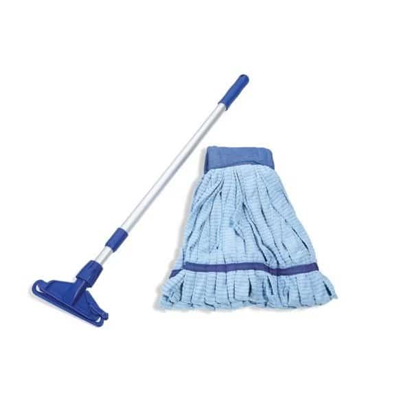 Microfiber Tube Mop for Water Blue 16" L x 13" W, Pig, Mfr#: WTR022-BL