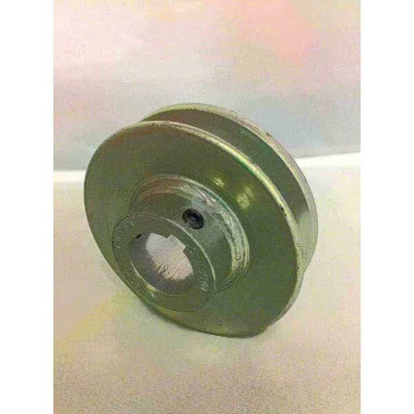 V-Groove Drive Pulley - 3.5'' Dia. - 1'' Bore - Steel
