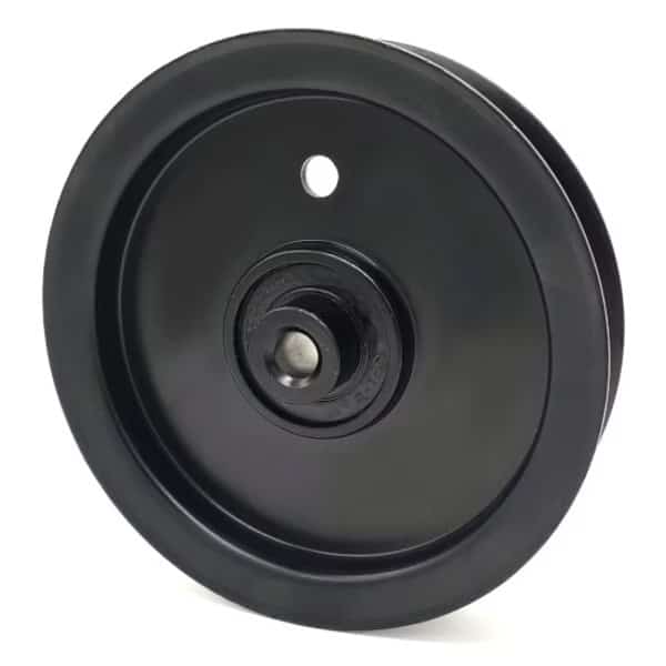 MTD 756-1229 Cub Cadet 756-1229 Flat Idler Pulley - 4'' Flat Dia. - 3/8'' Bore - Steel