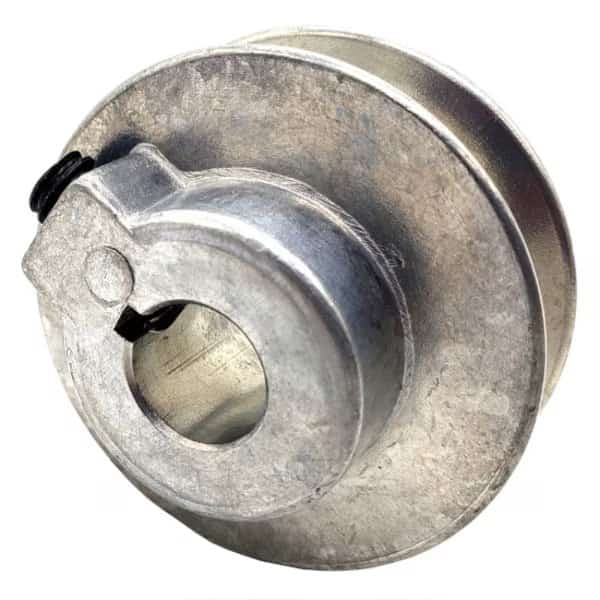 V-Groove Drive Pulley - 2'' Dia. - 1/2'' Bore - Die Cast