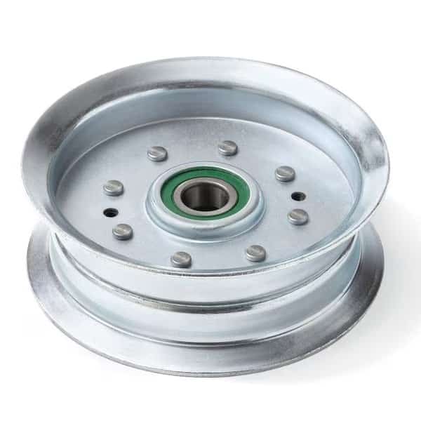John Deere GY22082 GY20629 Flat Idler Pulley - 4.5'' Flat Dia. - 17mm Bore - Steel
