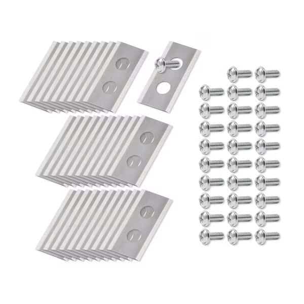 Robotic Lawn Mower Blades 30 Pack Compatible with Worx Landroid models, 30PK
