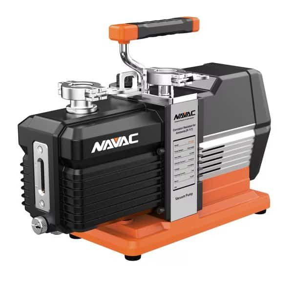 Ammonia Vacuum Pump, 12 CFM, 5 Microns, DC, Industrial Grade