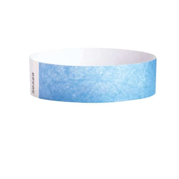 Wristband - Tyvek - Adult Blank 3/4" x 10" Blue