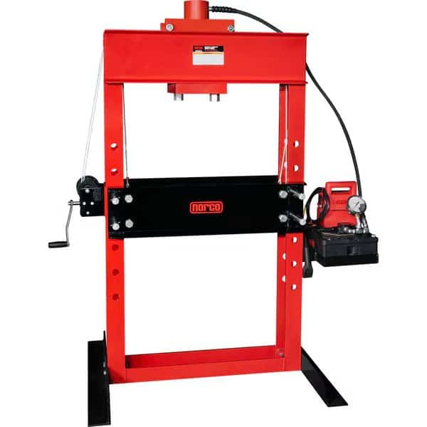 50 Ton Press with Electro/Hydraulic Pump - 13 1/4" Stroke