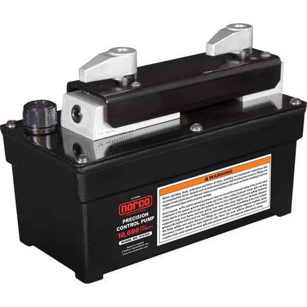 Air/Hyd 10,000 P.S.I. Pump With Hand-Operated Controls