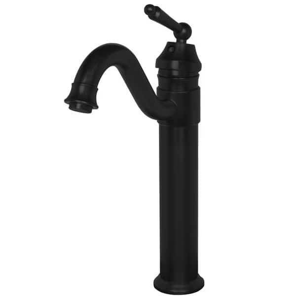 CENTURY Watersense Vessel Faucet, Matte Black