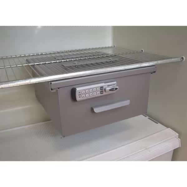 Aluminum Refrigerator Lock Box (Large, E-Lock W Audit Trail)