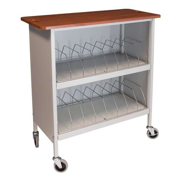 Chart Racks Open Style Holds 16 Binders up to 3.5"W (42"HX40"LX18"D)