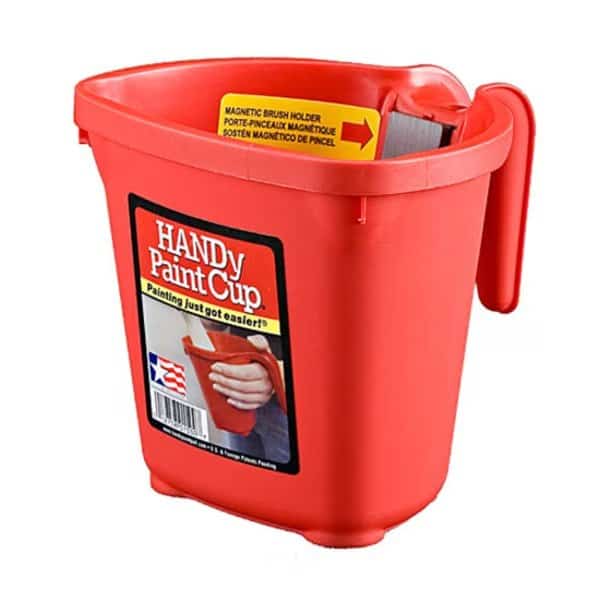 Plastic Paint Cup, 1 pt, Handy, Mfr#: 1500-CT