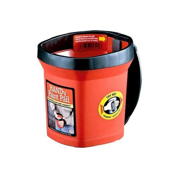 Plastic Paint Bucket, 1 qt