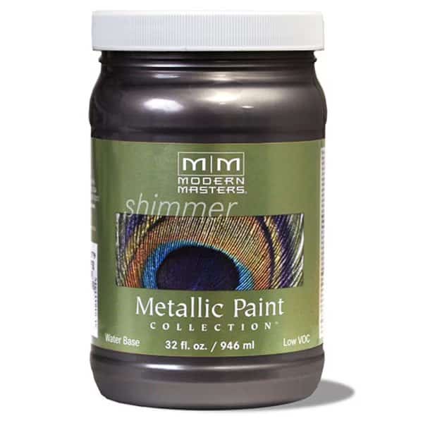 1 Qt Modern Masters ME243 Smoke Water-Based Decorative Metallic Paint
