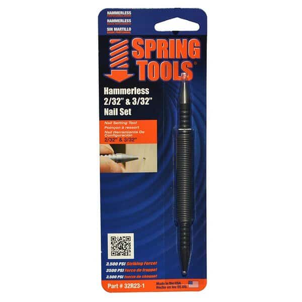 2/32" & 3/32" Spring Tools 32R23-1 Spring Tools Double Ended Nail Set