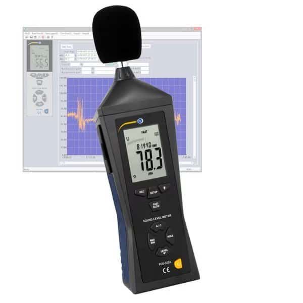 Digital Sound Level Meter, IEC 61672-1 Class II