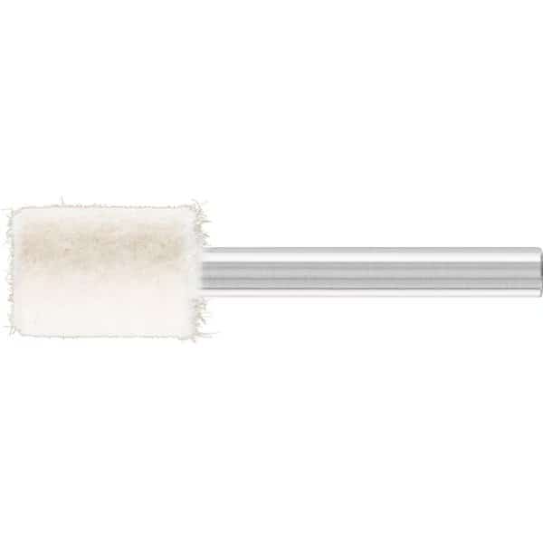 Felt Point Cylindr. - 9/16" x 3/4" - 1/4" Shank, Medium Grade, PFERD, Mfr# 48524