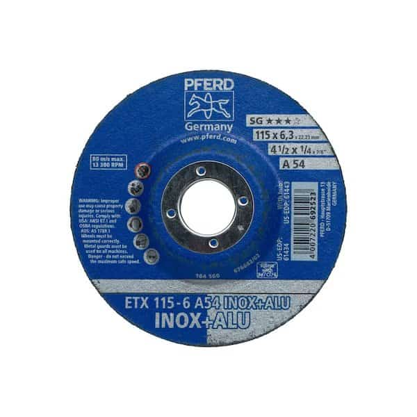 Textile Wheel, 4-1/2" x 1/4
