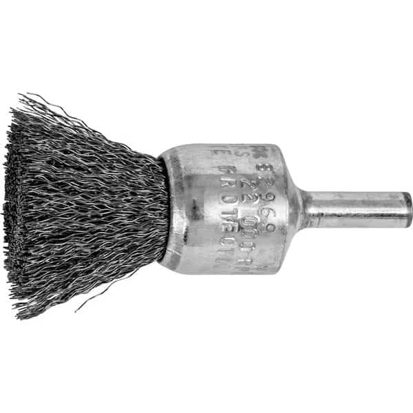 Crimped Wire End Brsh, .010CS Wire, 3/4