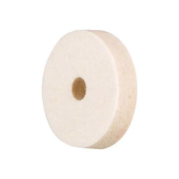Felt Wheel, 1-1/4"x1/4"x1/4", Arbor Hole