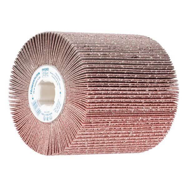 4" x 4" Flap Drum - Coated - 3/4" Keyed A.H., Aluminum Oxide 60 Grit