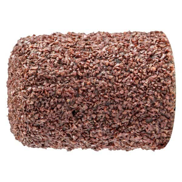 3/8" x 5/8" POLICAP® Abrasive Cap - Shape A - Aluminum Oxide - 60 Grit, Pferd, Mfr#: 46035