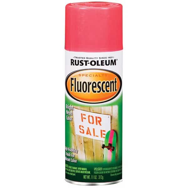 11 Oz Pink Specialty Fluorescent Spray