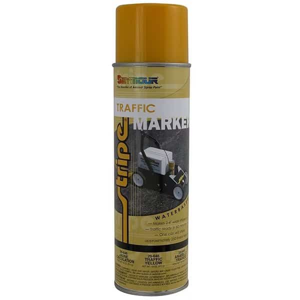 20 Oz Yellow Stripe Traffic Marker