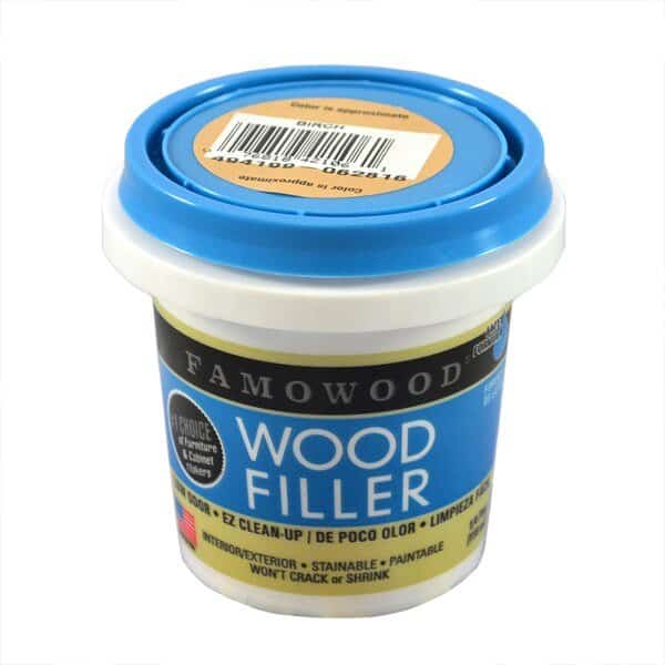 1/4 Pt Birch Famowood Water-Based Latex Wood Filler