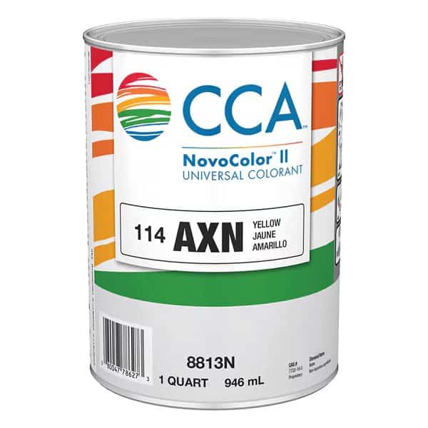 1 Qt AXN-Yellow Novocolor II Universal Colorant