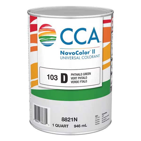 1 Qt D-Phthalo Green Novocolor II Universal Colorant