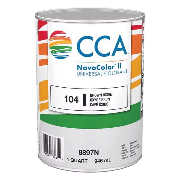 1 Qt I-Brown Oxide Novocolor II Universal Colorant