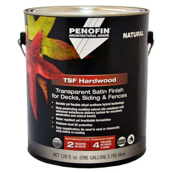 1 Gal Satin Natural Architectural Grade Transparent Hardwood Coating