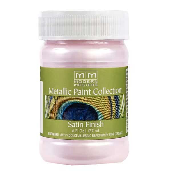 Metallic Paint, WaterBase, Rose, 6 oz