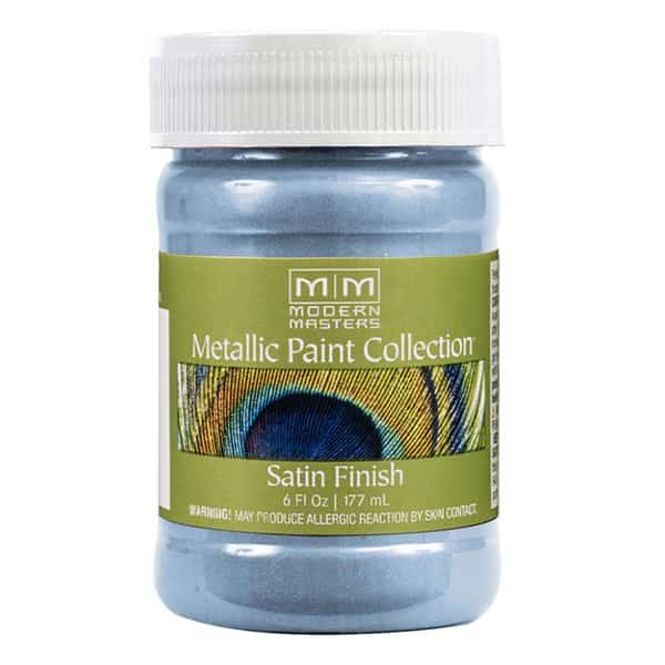 Metallic Paint, WaterBase, Shimmering Sky, 6 oz