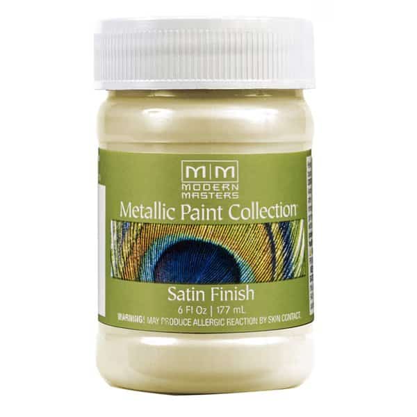 Metallic Paint, WaterBase, Flash Gold, 6 oz