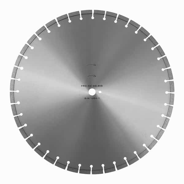 20'' x.160 x 1''DP High-HP Blade for Cured Concrete (35-74HP)