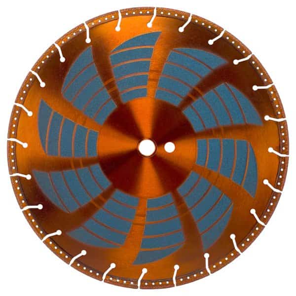 16'' x .142 x 1'' DP Rescue & Demolition Blade w/Abrasive Side Coating