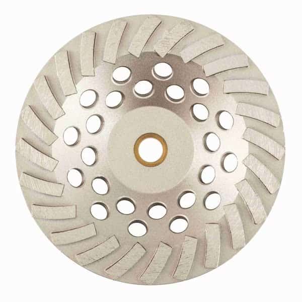 412'' x 7858 w 9 Segments Swirl Grinding Cup Wheel