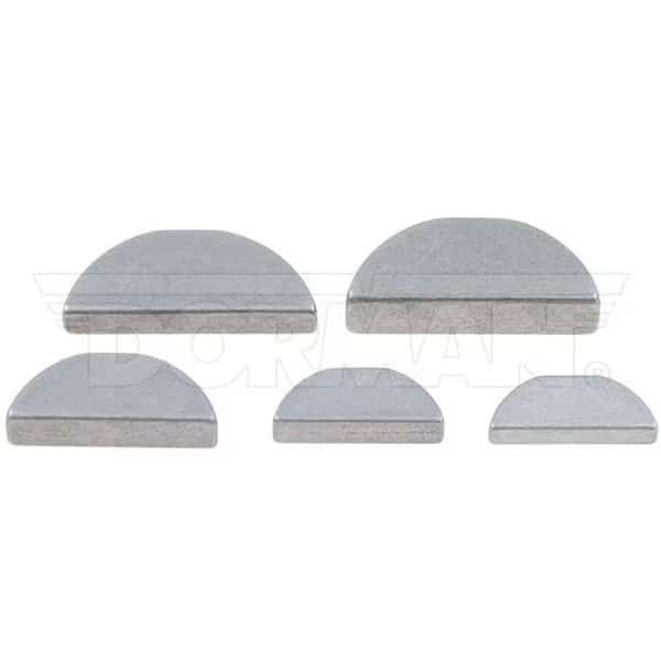 Woodruff Key Assortment, Carbon Steel, Gray