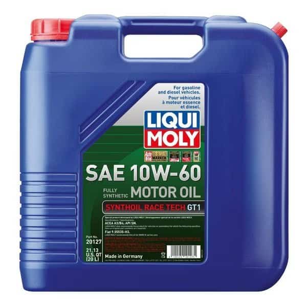 Synthoil Race Tech GT1 10W-60, 20 Liter, 20127