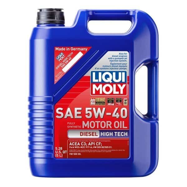 Diesel High Tech 5W-40, 5 Liter, 2022