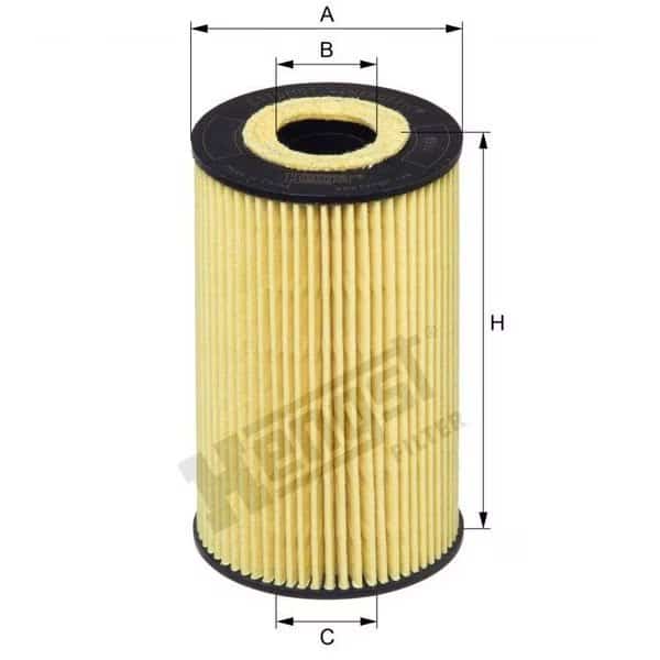 Oil Filter, E115H01D208, Hengst, Mfr#: E115H01D208