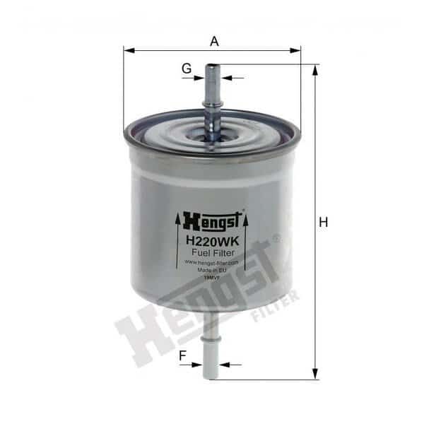 Fuel Filter, H220Wk