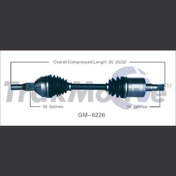 Cv Axle Shaft, Gm-8226