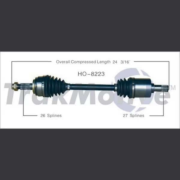 Cv Axle Shaft, Ho-8223
