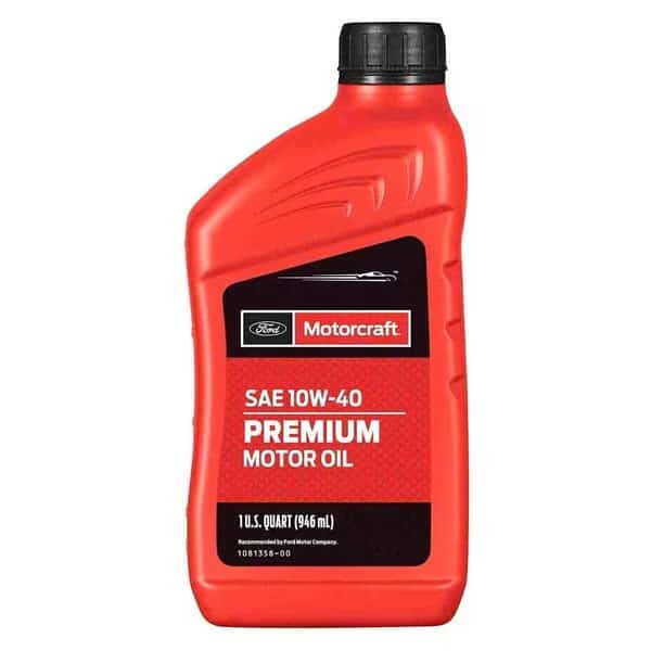 Motorcraft Sae 10W-40 Api Sn, XO10W40Q1P