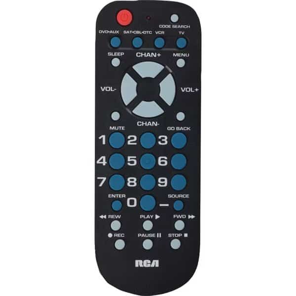 Palm-Sized 4-Device Universal Remote